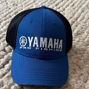 Yamaha Blue and Black Fishing Cap